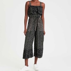 NWT American Eagle Floral Eyelet Jumpsuit